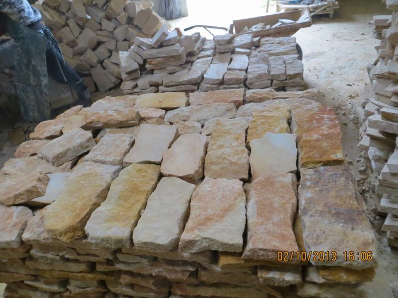 Kamień elewacyjny płytki stara cegła na dom ściany elewacje